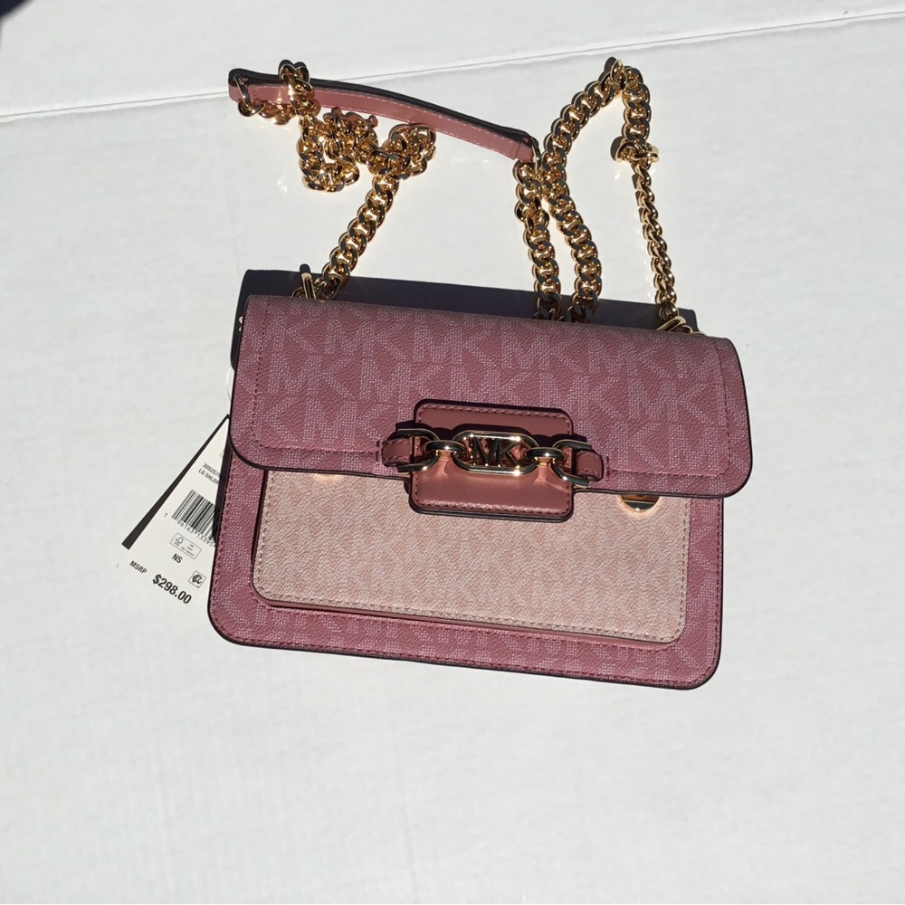 Michael Kors Elegant Pink Designer Shoulder Bag